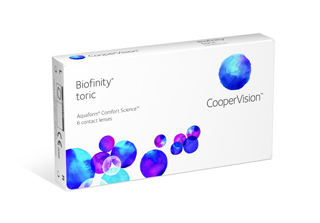 CooperVis Biofinity Toric 3 pack Discounted