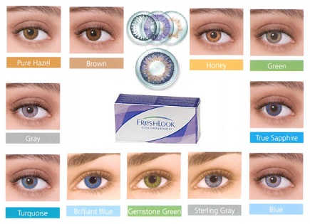 CIBA FreshLook ColorBlends Plano 6 pack