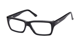 Kubni Glossy Wayfarer Style Black