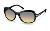 Rodenstock Black Ladies Shell Sunglasses