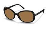 Rodenstock Black Butterfly Ladies Sunglasses