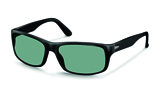 Rodenstock Square Black Mens Sunglasses