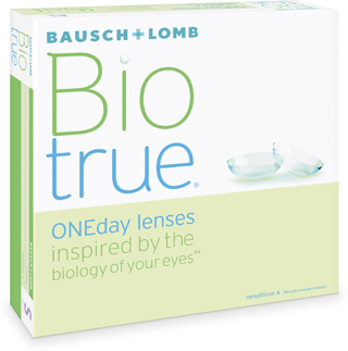 New! B&L Biotrue 1 Day 90 Pack