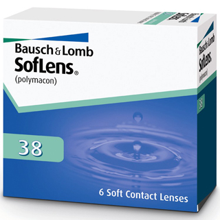 B&L SofLens 38 6 pack DISCONTINUED ITEM