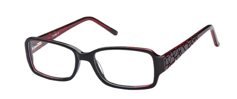 Kubni Womens Red Shatter Look Frames