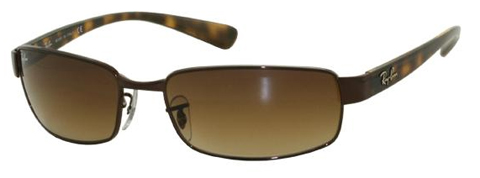 Ray-Ban Men's Sporty Bronze Frame